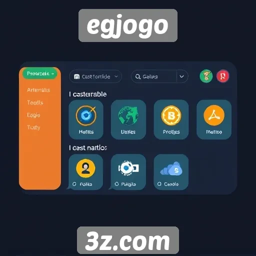 navegação intuitiva é foco da nova interface do egjogo