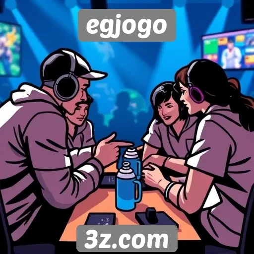 Exploração das comunidades de jogadores no site egjogo